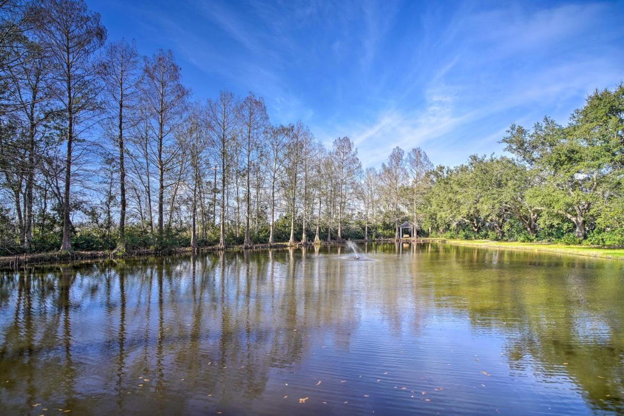 Idyllic Houma Vacation Rental On Shared Pond! Esterno foto